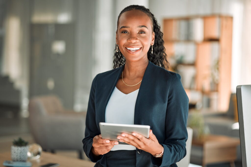 young black female attorney or professional